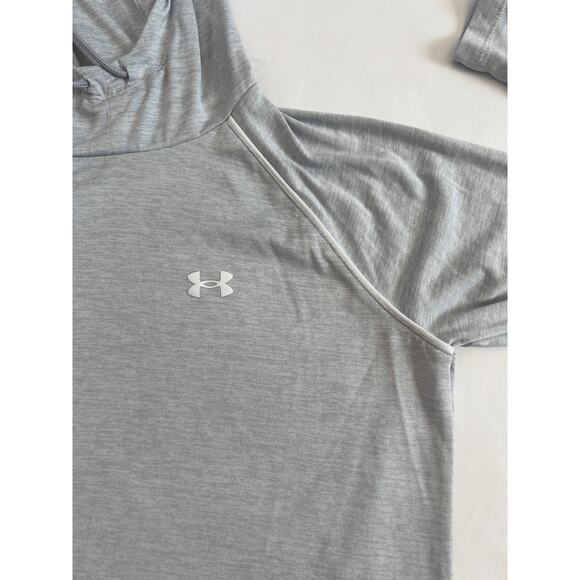 UNDER ARMOUR WOMENS LIGHTWEIGHT PULLOVER HOODIE GRAY SIZE SMALL - Picture 7 of 14